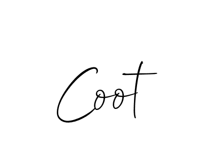 Allison_Script is a professional signature style that is perfect for those who want to add a touch of class to their signature. It is also a great choice for those who want to make their signature more unique. Get Coot name to fancy signature for free. Coot signature style 2 images and pictures png