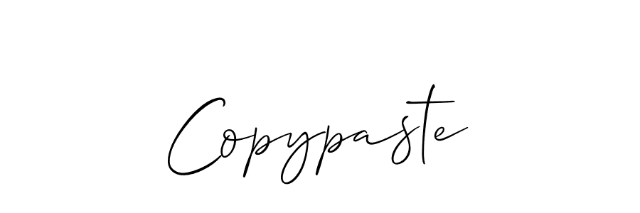 Also You can easily find your signature by using the search form. We will create Copypaste name handwritten signature images for you free of cost using Allison_Script sign style. Copypaste signature style 2 images and pictures png