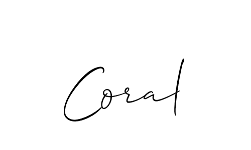 Here are the top 10 professional signature styles for the name Coral. These are the best autograph styles you can use for your name. Coral signature style 2 images and pictures png