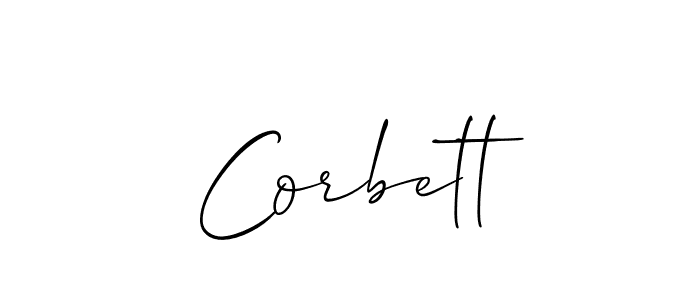 Make a short Corbett signature style. Manage your documents anywhere anytime using Allison_Script. Create and add eSignatures, submit forms, share and send files easily. Corbett signature style 2 images and pictures png