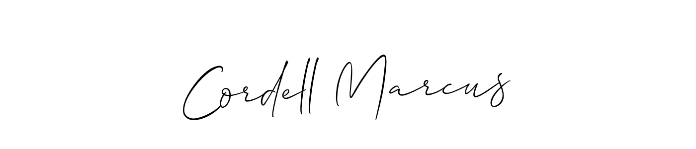 Make a beautiful signature design for name Cordell Marcus. Use this online signature maker to create a handwritten signature for free. Cordell Marcus signature style 2 images and pictures png
