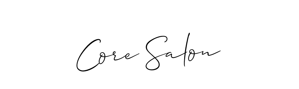 Here are the top 10 professional signature styles for the name Core Salon. These are the best autograph styles you can use for your name. Core Salon signature style 2 images and pictures png