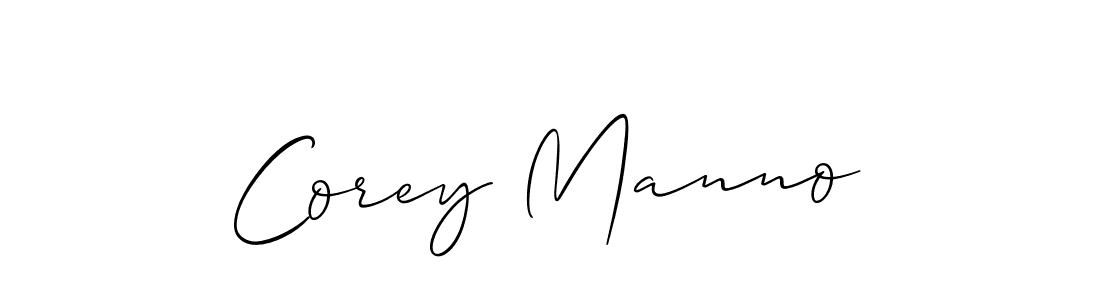 if you are searching for the best signature style for your name Corey Manno. so please give up your signature search. here we have designed multiple signature styles  using Allison_Script. Corey Manno signature style 2 images and pictures png