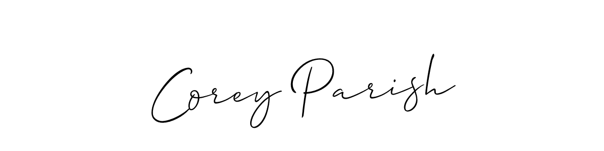 Check out images of Autograph of Corey Parish name. Actor Corey Parish Signature Style. Allison_Script is a professional sign style online. Corey Parish signature style 2 images and pictures png