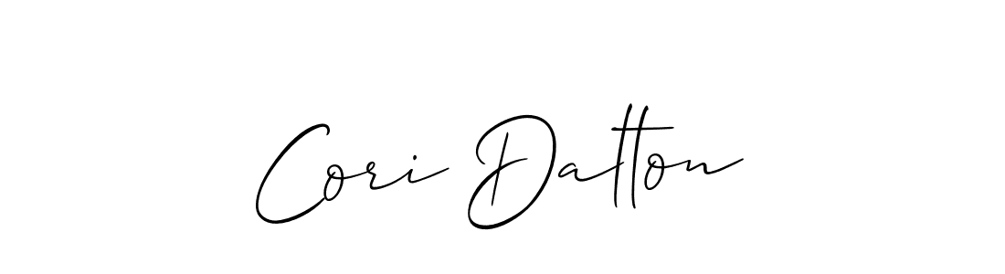 Once you've used our free online signature maker to create your best signature Allison_Script style, it's time to enjoy all of the benefits that Cori Dalton name signing documents. Cori Dalton signature style 2 images and pictures png