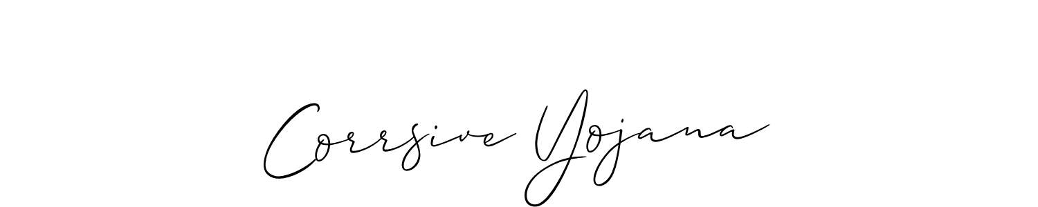 Best and Professional Signature Style for Corrsive Yojana. Allison_Script Best Signature Style Collection. Corrsive Yojana signature style 2 images and pictures png