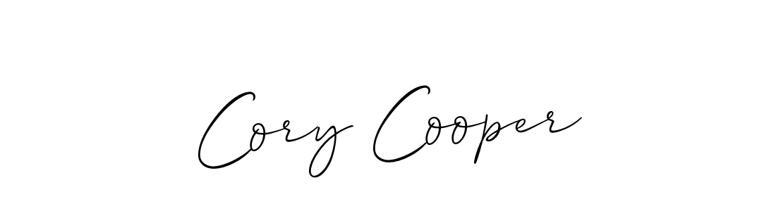 It looks lik you need a new signature style for name Cory Cooper. Design unique handwritten (Allison_Script) signature with our free signature maker in just a few clicks. Cory Cooper signature style 2 images and pictures png