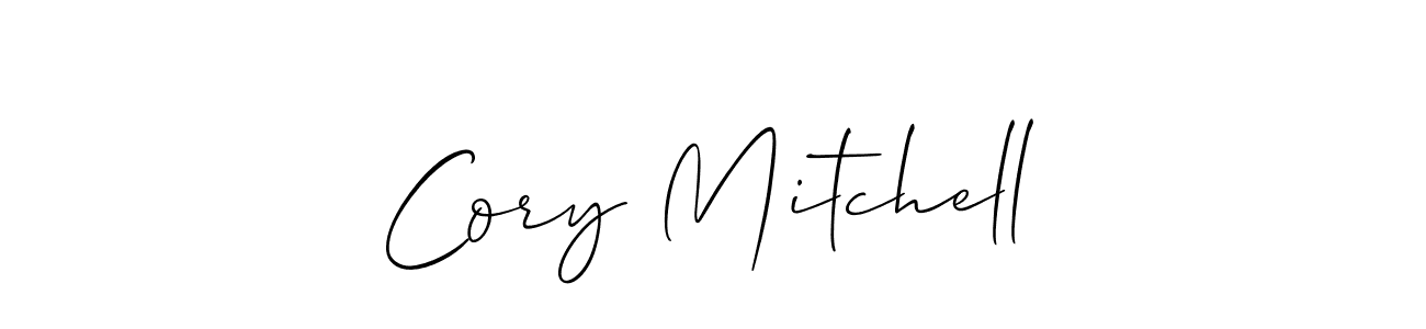 The best way (Allison_Script) to make a short signature is to pick only two or three words in your name. The name Cory Mitchell include a total of six letters. For converting this name. Cory Mitchell signature style 2 images and pictures png