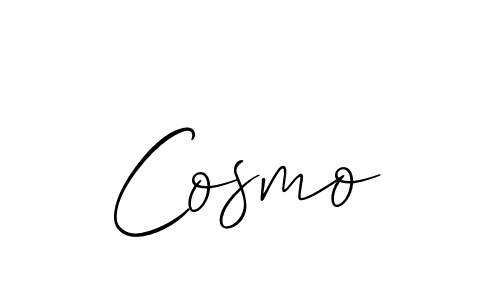 The best way (Allison_Script) to make a short signature is to pick only two or three words in your name. The name Cosmo include a total of six letters. For converting this name. Cosmo signature style 2 images and pictures png