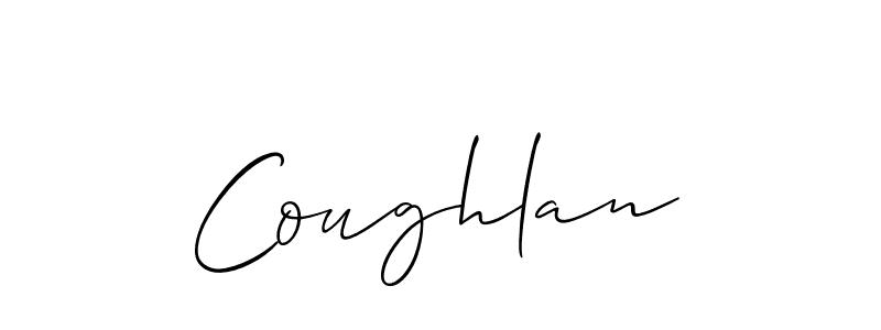 Here are the top 10 professional signature styles for the name Coughlan. These are the best autograph styles you can use for your name. Coughlan signature style 2 images and pictures png