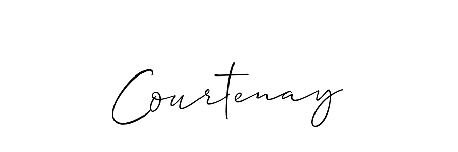 Best and Professional Signature Style for Courtenay. Allison_Script Best Signature Style Collection. Courtenay signature style 2 images and pictures png