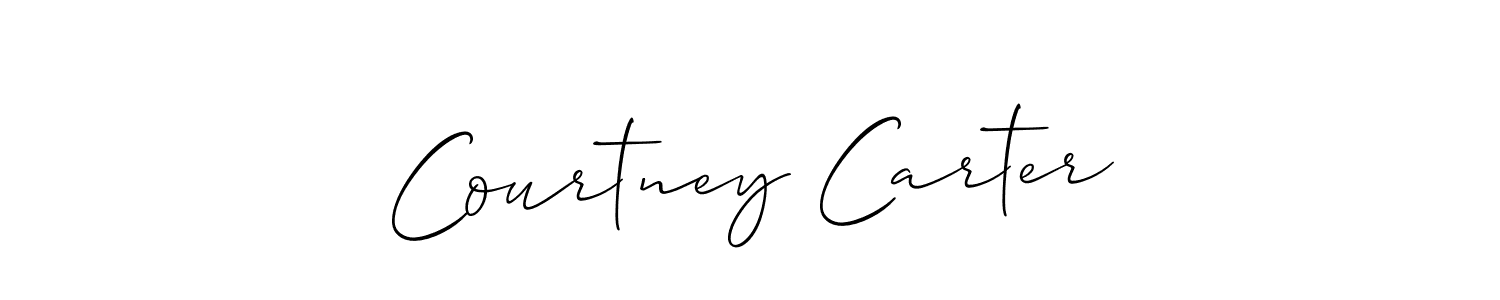 Make a beautiful signature design for name Courtney Carter. Use this online signature maker to create a handwritten signature for free. Courtney Carter signature style 2 images and pictures png