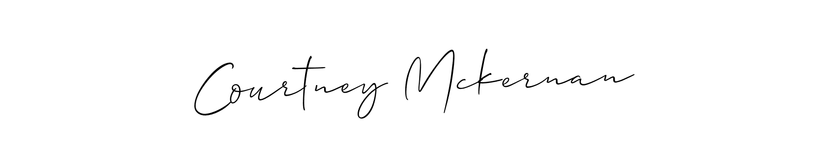 Also You can easily find your signature by using the search form. We will create Courtney Mckernan name handwritten signature images for you free of cost using Allison_Script sign style. Courtney Mckernan signature style 2 images and pictures png