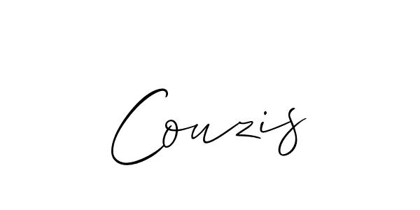 Best and Professional Signature Style for Couzis. Allison_Script Best Signature Style Collection. Couzis signature style 2 images and pictures png