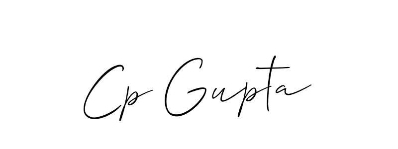 You should practise on your own different ways (Allison_Script) to write your name (Cp Gupta) in signature. don't let someone else do it for you. Cp Gupta signature style 2 images and pictures png