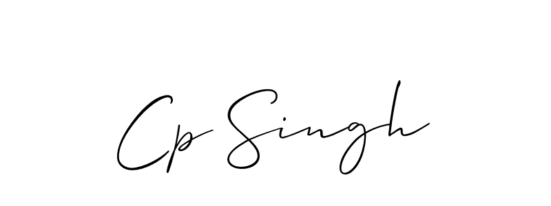 Make a beautiful signature design for name Cp Singh. Use this online signature maker to create a handwritten signature for free. Cp Singh signature style 2 images and pictures png