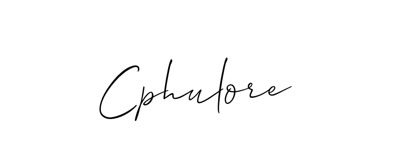 Make a short Cphulore signature style. Manage your documents anywhere anytime using Allison_Script. Create and add eSignatures, submit forms, share and send files easily. Cphulore signature style 2 images and pictures png