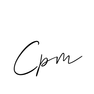 Allison_Script is a professional signature style that is perfect for those who want to add a touch of class to their signature. It is also a great choice for those who want to make their signature more unique. Get Cpm name to fancy signature for free. Cpm signature style 2 images and pictures png