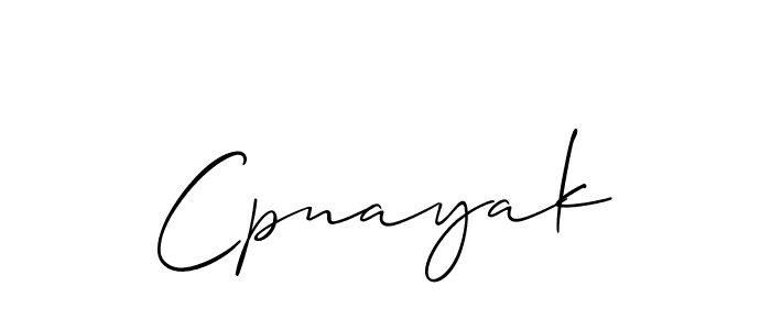 if you are searching for the best signature style for your name Cpnayak. so please give up your signature search. here we have designed multiple signature styles  using Allison_Script. Cpnayak signature style 2 images and pictures png
