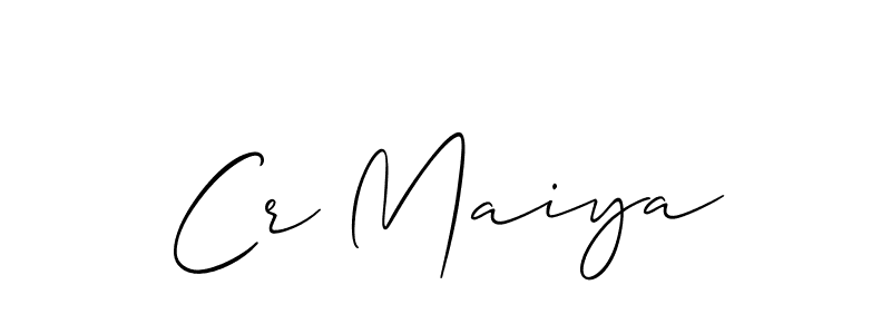 This is the best signature style for the Cr Maiya name. Also you like these signature font (Allison_Script). Mix name signature. Cr Maiya signature style 2 images and pictures png