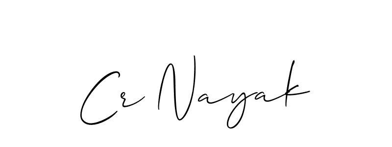 Once you've used our free online signature maker to create your best signature Allison_Script style, it's time to enjoy all of the benefits that Cr Nayak name signing documents. Cr Nayak signature style 2 images and pictures png
