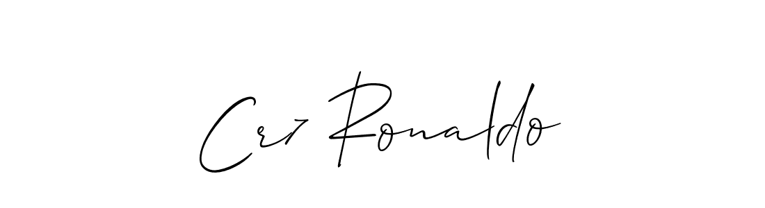 Allison_Script is a professional signature style that is perfect for those who want to add a touch of class to their signature. It is also a great choice for those who want to make their signature more unique. Get Cr7 Ronaldo name to fancy signature for free. Cr7 Ronaldo signature style 2 images and pictures png