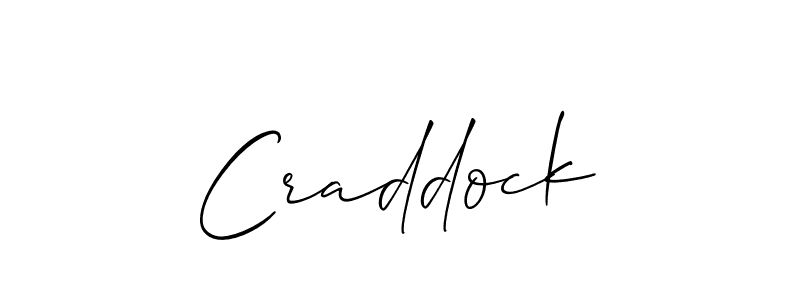 You should practise on your own different ways (Allison_Script) to write your name (Craddock) in signature. don't let someone else do it for you. Craddock signature style 2 images and pictures png