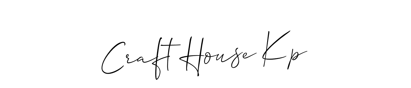 Once you've used our free online signature maker to create your best signature Allison_Script style, it's time to enjoy all of the benefits that Craft House Kp name signing documents. Craft House Kp signature style 2 images and pictures png