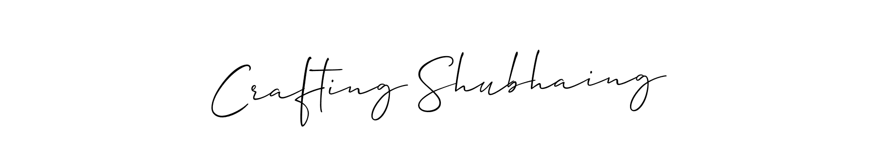 You can use this online signature creator to create a handwritten signature for the name Crafting Shubhaing. This is the best online autograph maker. Crafting Shubhaing signature style 2 images and pictures png