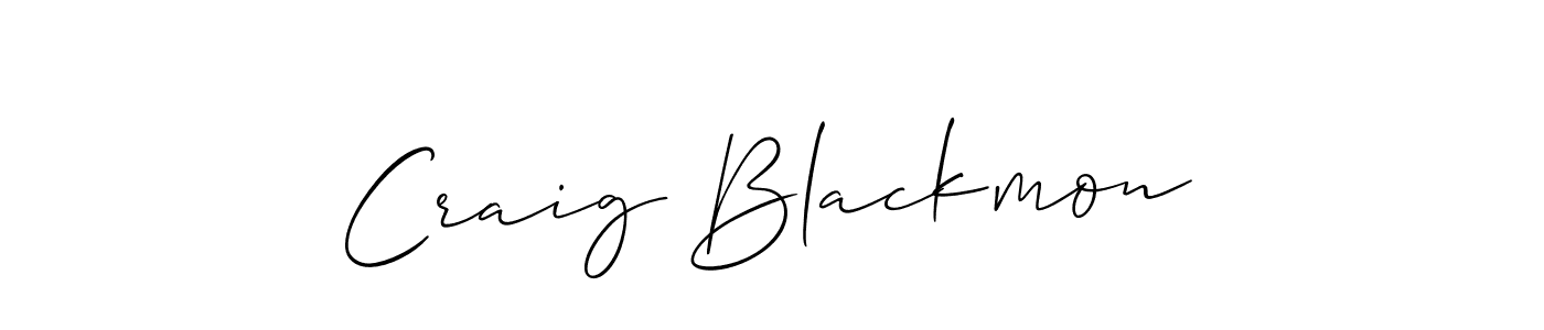 Make a beautiful signature design for name Craig Blackmon. Use this online signature maker to create a handwritten signature for free. Craig Blackmon signature style 2 images and pictures png