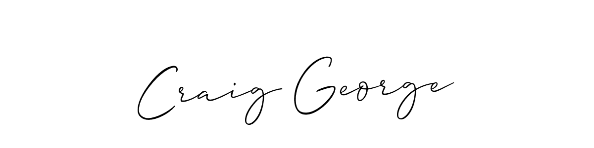 Check out images of Autograph of Craig George name. Actor Craig George Signature Style. Allison_Script is a professional sign style online. Craig George signature style 2 images and pictures png