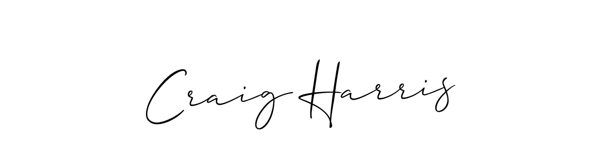 How to Draw Craig Harris signature style? Allison_Script is a latest design signature styles for name Craig Harris. Craig Harris signature style 2 images and pictures png