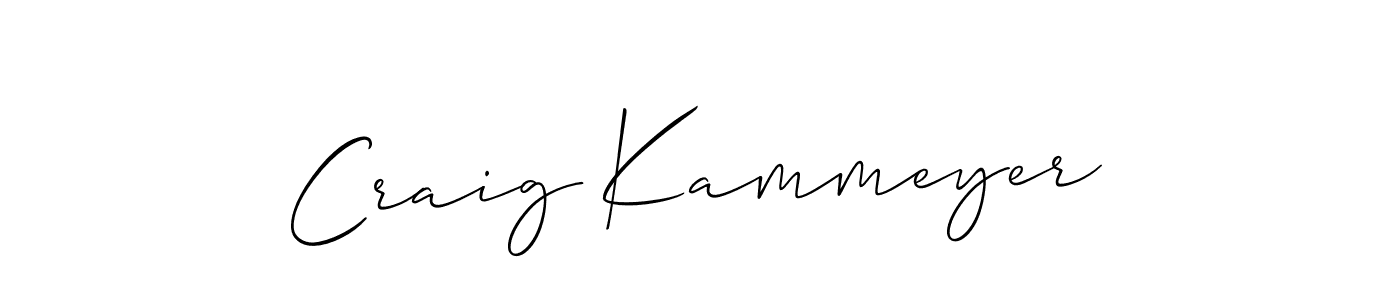 It looks lik you need a new signature style for name Craig Kammeyer. Design unique handwritten (Allison_Script) signature with our free signature maker in just a few clicks. Craig Kammeyer signature style 2 images and pictures png