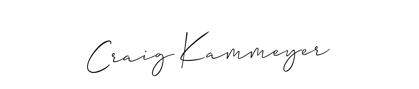 How to Draw Craig Kammeyer signature style? Allison_Script is a latest design signature styles for name Craig Kammeyer. Craig Kammeyer signature style 2 images and pictures png