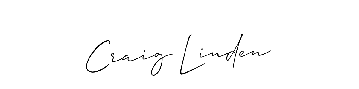 Similarly Allison_Script is the best handwritten signature design. Signature creator online .You can use it as an online autograph creator for name Craig Linden. Craig Linden signature style 2 images and pictures png