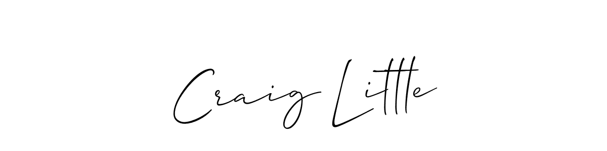 Check out images of Autograph of Craig Little name. Actor Craig Little Signature Style. Allison_Script is a professional sign style online. Craig Little signature style 2 images and pictures png