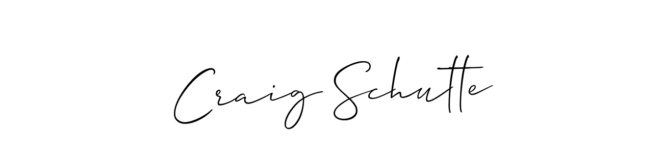 Once you've used our free online signature maker to create your best signature Allison_Script style, it's time to enjoy all of the benefits that Craig Schutte name signing documents. Craig Schutte signature style 2 images and pictures png