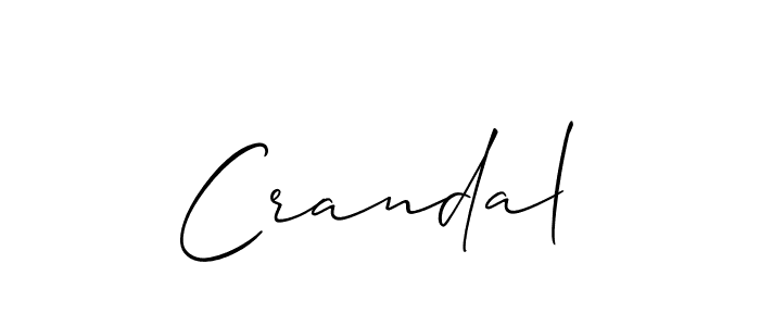 Also we have Crandal name is the best signature style. Create professional handwritten signature collection using Allison_Script autograph style. Crandal signature style 2 images and pictures png