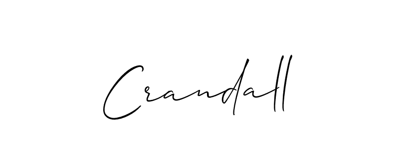 The best way (Allison_Script) to make a short signature is to pick only two or three words in your name. The name Crandall include a total of six letters. For converting this name. Crandall signature style 2 images and pictures png