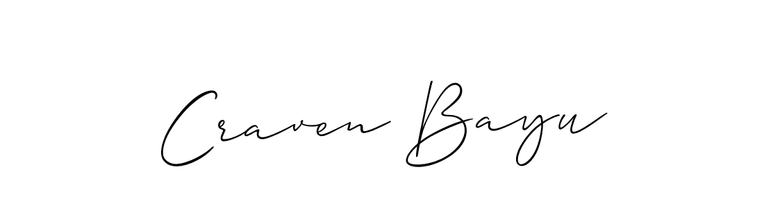 You can use this online signature creator to create a handwritten signature for the name Craven Bayu. This is the best online autograph maker. Craven Bayu signature style 2 images and pictures png