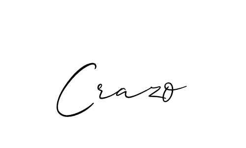 Also You can easily find your signature by using the search form. We will create Crazo name handwritten signature images for you free of cost using Allison_Script sign style. Crazo signature style 2 images and pictures png