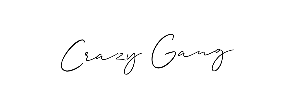 if you are searching for the best signature style for your name Crazy Gang. so please give up your signature search. here we have designed multiple signature styles  using Allison_Script. Crazy Gang signature style 2 images and pictures png
