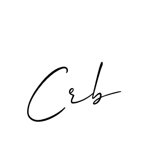 It looks lik you need a new signature style for name Crb. Design unique handwritten (Allison_Script) signature with our free signature maker in just a few clicks. Crb signature style 2 images and pictures png