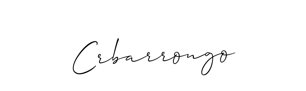Once you've used our free online signature maker to create your best signature Allison_Script style, it's time to enjoy all of the benefits that Crbarrongo name signing documents. Crbarrongo signature style 2 images and pictures png