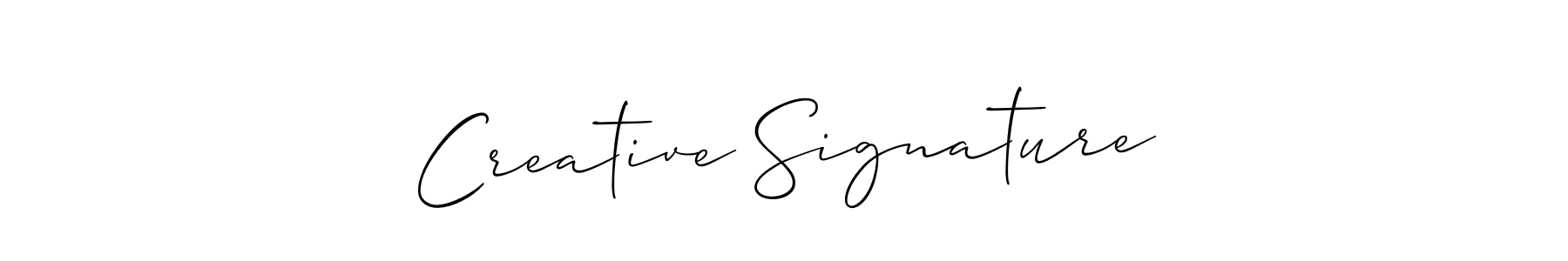 Here are the top 10 professional signature styles for the name Creative Signature. These are the best autograph styles you can use for your name. Creative Signature signature style 2 images and pictures png
