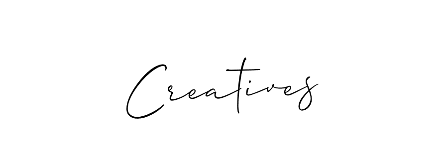 Here are the top 10 professional signature styles for the name Creatives. These are the best autograph styles you can use for your name. Creatives signature style 2 images and pictures png