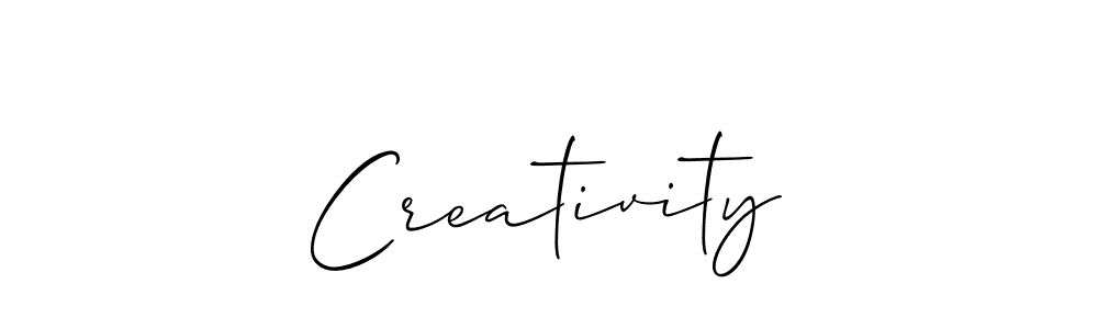 How to Draw Creativity signature style? Allison_Script is a latest design signature styles for name Creativity. Creativity signature style 2 images and pictures png