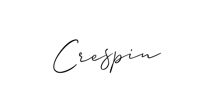 Once you've used our free online signature maker to create your best signature Allison_Script style, it's time to enjoy all of the benefits that Crespin name signing documents. Crespin signature style 2 images and pictures png