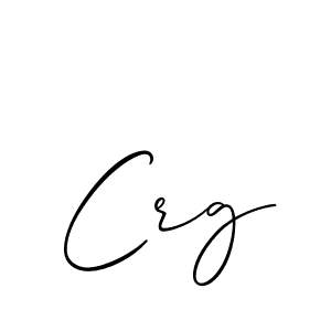 The best way (Allison_Script) to make a short signature is to pick only two or three words in your name. The name Crg include a total of six letters. For converting this name. Crg signature style 2 images and pictures png