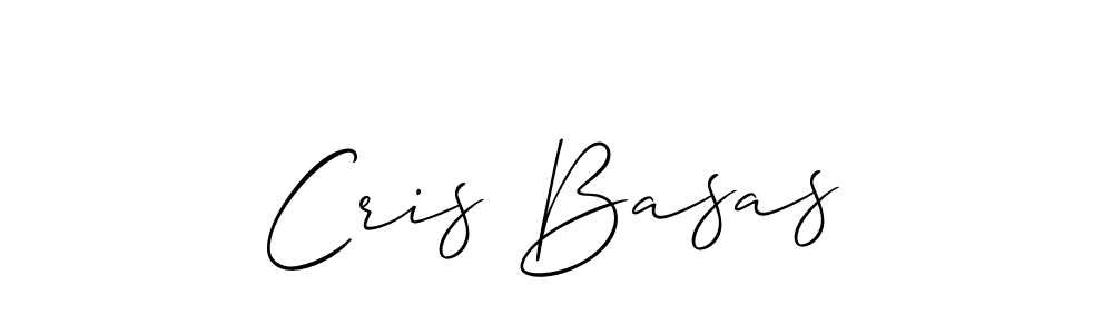 Allison_Script is a professional signature style that is perfect for those who want to add a touch of class to their signature. It is also a great choice for those who want to make their signature more unique. Get Cris Basas name to fancy signature for free. Cris Basas signature style 2 images and pictures png